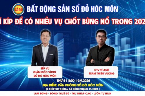 Bất Động Sản Sổ Đỏ Hóc Môn Đào Tạo Môi Giới: Cà Phê Tọa Đàm Bí Kíp Chốt Giao Dịch