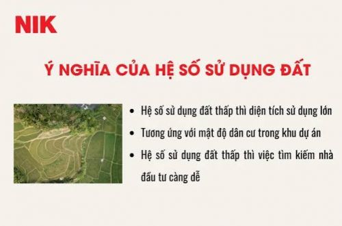 Hệ số sử dụng đất là gì: công thức tính, khác mật độ xây dựng chỗ nào
