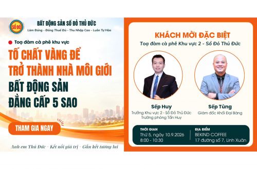 Bất Động Sản Sổ Đỏ: Tố Chất Vàng Để Trở Thành Nhà Môi Giới Bất Động Sản Đẳng Cấp 5 Sao
